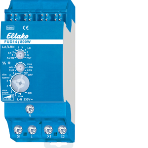 Eltako RS485 bus actuator universal dimmer switch FUD14/800W