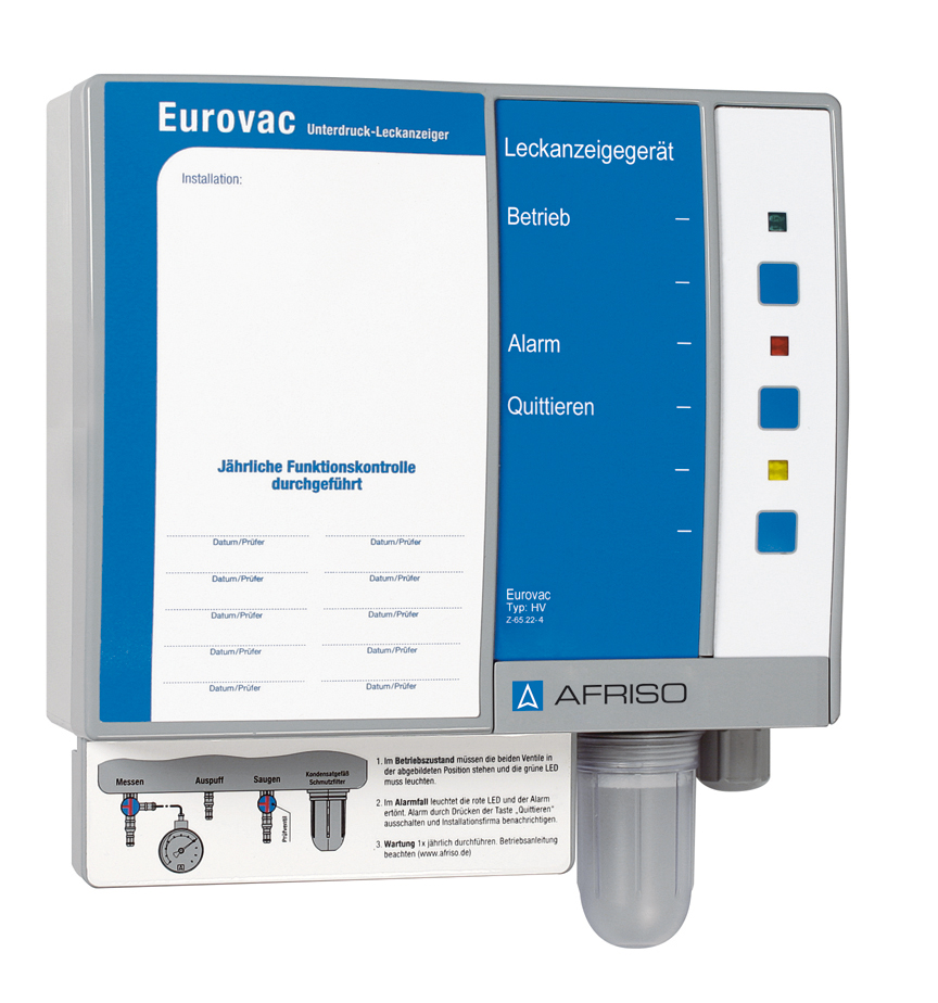 Vacuum leak detector Eurovac EnOcean Alliance