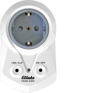 Eltako Wireless actuator socket universal dimmer switch FSUD-230V