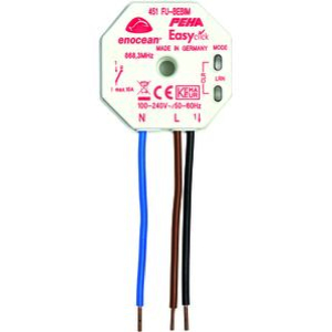 EnOcean Easyclickpro baldachin receiver, 1-channel, with energy metering
