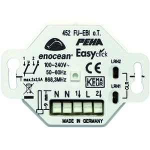 EnOcean Easyclickpro flush-mounting receiver, 2-channel