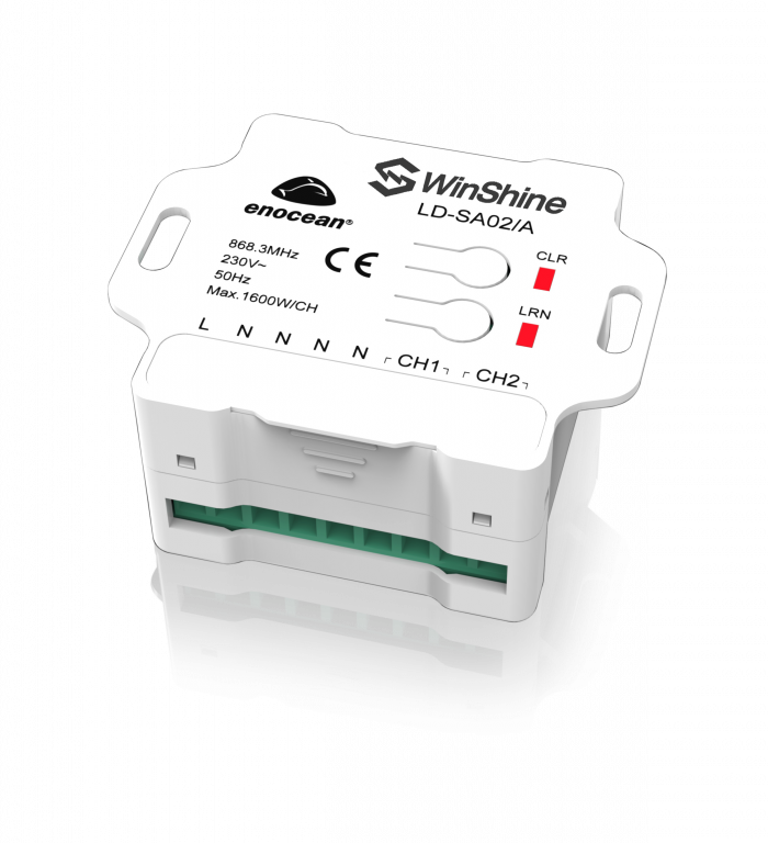 Dual-Channel Wireless Switch Actuator