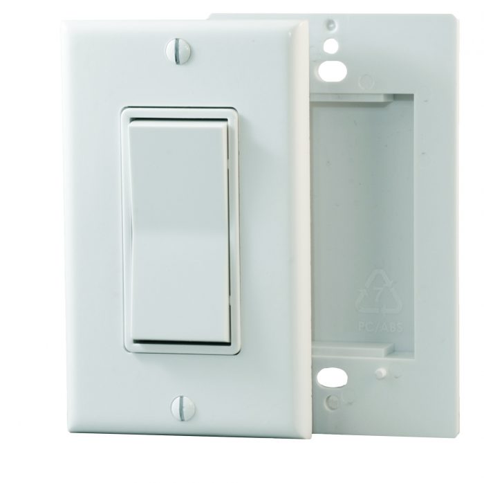 PTM365 – Decorator Style Switch with Barrier Plate