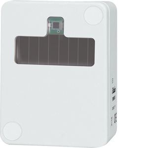 Eltako Wireless brightness twilight sensor indoors and outdoors with solar cells and battery FHD60SB