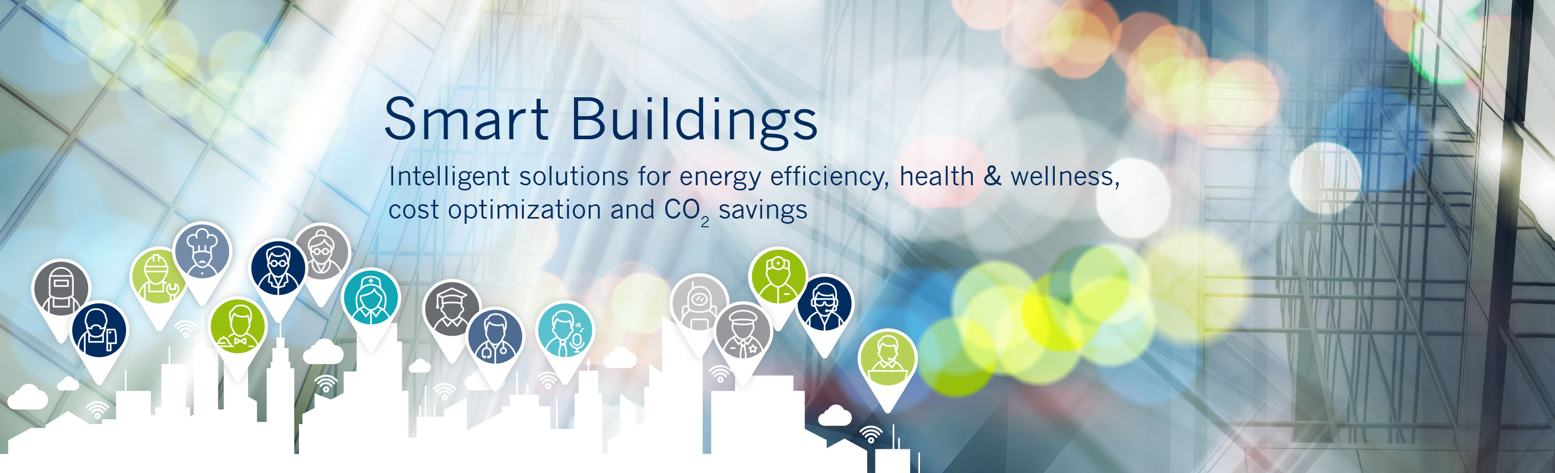 Smart Buildings by EnOcean radio