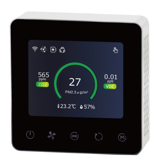 (IAQ) Wireless Indoor Air Quality Monitor & Data Logger