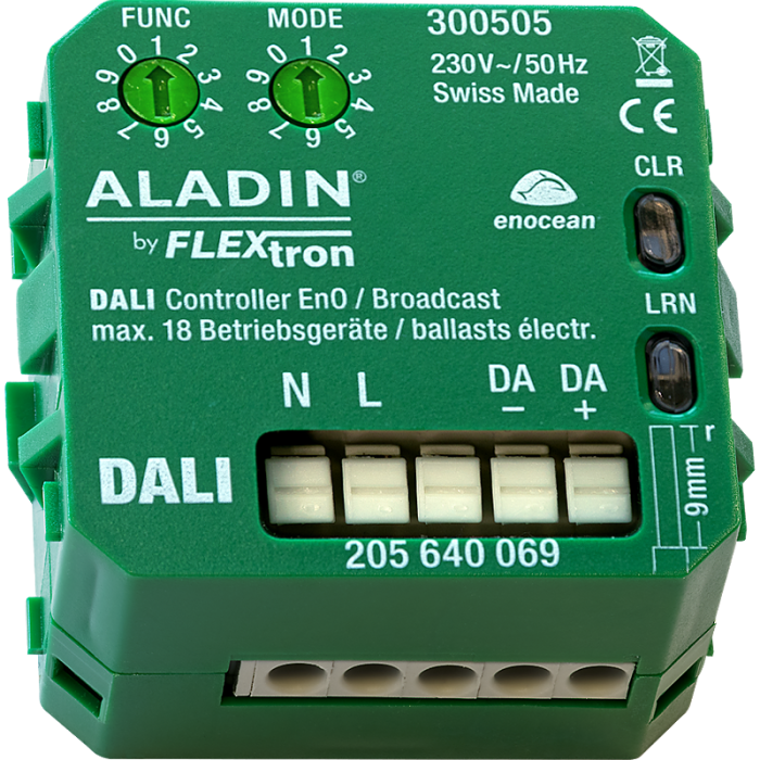 ALADIN EnO DALI control, broadcast / 300505