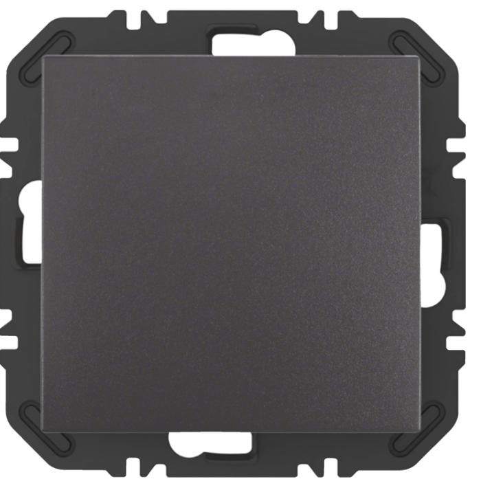 Enocean wall transmitter module with rocker Bx, matt anthracite