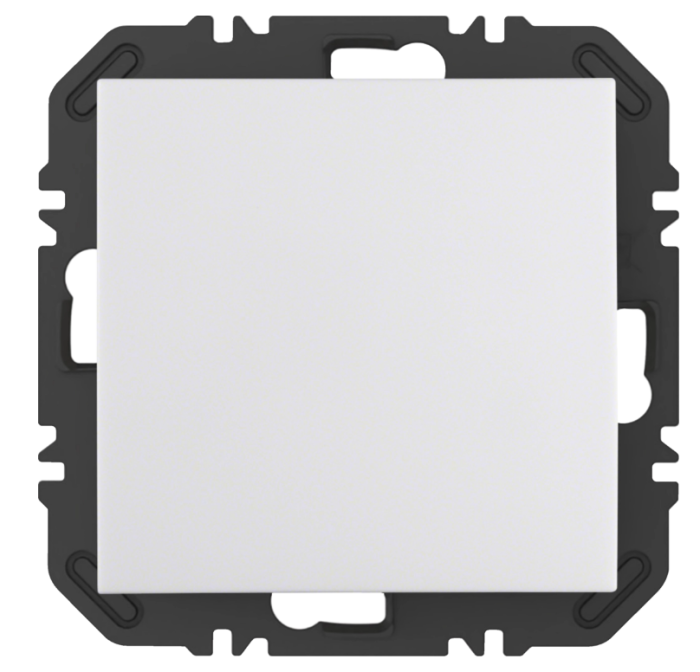 Enocean wall transmitter module with rocker S.1, polar white matt