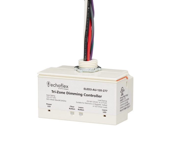 Tri-Zone Dimming Controller