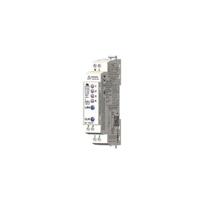 Trio2Sys 4-Channel Din Rail Compact Receiver with LED Compatibility & Metering