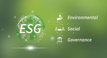 ESG framework showing Environmental, Social and Governance pillars in sustainable smart buildings